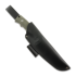 Coltello NN Knives Adventurer II NC Milled, Green Micarta, Leather Sheath