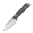 Coltello NN Knives Proto City Drop Point, Black G-10