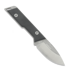 Coltello NN Knives Proto City Drop Point, Black G-10