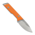 Coltello NN Knives Proto City Drop Point, Orange G-10