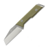 Coltello NN Knives Proto City Wharncliffe, OD Green G-10