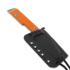 Coltello NN Knives Proto City Wharncliffe, Orange G-10