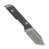 Coltello NN Knives Proto Wild Tanto NC Milled, Black Richlite
