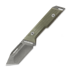 NN Knives Proto Wild Tanto NC Milled peilis, Green Micarta