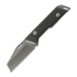 Coltello NN Knives Proto Wild Wharncliffe NC Milled, Black Richlite