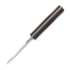 NN Knives Raven III peilis, Black Richlite