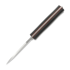 NN Knives Raven III kniv, Black Richlite