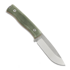 Coltello NN Knives Raven III, Green Micarta