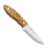Nordic Knife Design Lizard 75 Sc Curly Birch knife