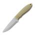Nordic Knife Design Lizard 76 scandi, ECRU