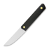 Nordic Knife Design Stoat 100 black micarta 刀