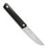 Nordic Knife Design Stoat 100 black micarta knife