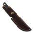 Nordic Knife Design Stoat 100 black micarta knife