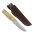 Nordic Knife Design Visent 100, curly birch