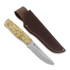 Nordic Knife Design Visent 100, curly birch