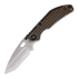 North Mountain Blade BBNM - SLD-Magic Tanto - Titanium Sculpted fällkniv, Champagne