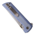 North Mountain Blade Chop 2 Button Lock Blue Micarta sulankstomas peilis