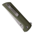 North Mountain Blade Chop 2 Button Lock Green G-10 kääntöveitsi