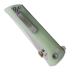 North Mountain Blade Chop 2 Button Lock Jade G-10 sulankstomas peilis