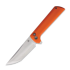 North Mountain Blade Chop 2 Button Lock Orange G-10 sulankstomas peilis