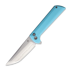 Coltello pieghevole North Mountain Blade Chop 2 Button Lock Sky Blue G-10