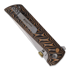 North Mountain Blade Chop 2 Button Lock Snake G-10 kääntöveitsi