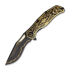 North Mountain Blade - Gold Nocturne Linerlock 24K