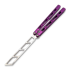 Тренировочный балисонг NRB Knives Ultralight, purple