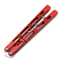 NRB Knives Ultralight perhosveitsi harjoitteluun, red