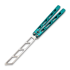 Balisong trainer NRB Knives Ultralight, teal