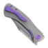 Null Knives Ghoul - Blasted/Blurple folding knife