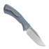 Null Knives Ghoul - Blue/ Belt Satin sulankstomas peilis