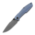 Null Knives Raiden folding knife, Acidwashed/Blue