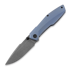 Null Knives Raiden 折叠刀, Acidwashed/Blue