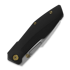 Couteau pliant Null Knives Raikou - Black/Gold