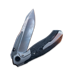 Складний ніж Null Knives Vandal - Black Camo / Damasteel