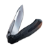 Null Knives Vandal - Black Micarta folding knife