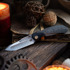Null Knives - Vandal - Gold Camo CF