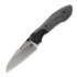 Null Knives Voodoo - Black Micarta folding knife
