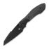Null Knives Voodoo - Black Weave CF folding knife