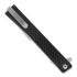 Ocaso Solstice Harpoon Satin kääntöveitsi, Carbon Fibre