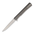 Ocaso Solstice Straight Satin kääntöveitsi, Gray Titanium