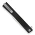Ocaso Solstice Wharncliffe Satin sulankstomas peilis, Carbon Fibre