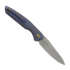 Coltello pieghevole Olamic Cutlery Aura Auto, Purple Texwash Titanium