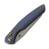Olamic Cutlery Aura Auto sulankstomas peilis, Purple Texwash Titanium