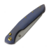 Coltello pieghevole Olamic Cutlery Aura Auto, Purple Texwash Titanium