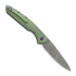 Olamic Cutlery Aura Auto 折叠刀, Rainforest Texwash Titanium