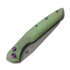 Olamic Cutlery Aura Auto sulankstomas peilis, Rainforest Texwash Titanium