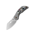 Coltello pieghevole Olamic Cutlery Busker 365 Largo, Clown Skull, Satin