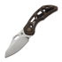Olamic Cutlery Busker CF Magnacut Semper sulankstomas peilis, Aphotic Titanium & Fatcarbon